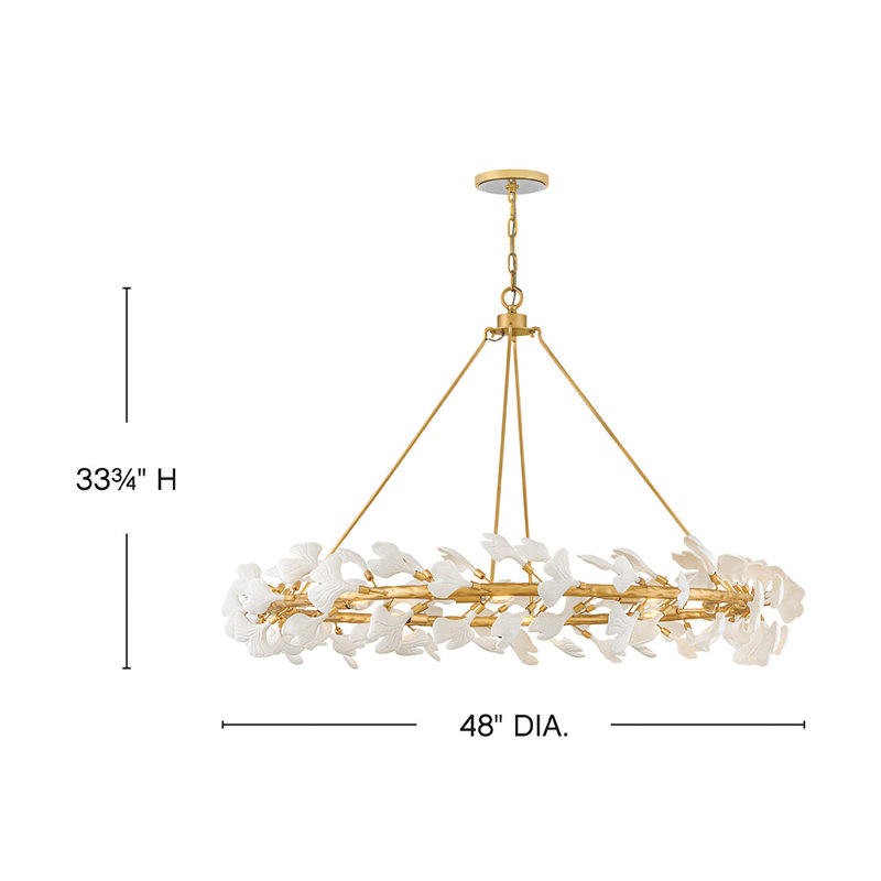 Audra 8 - Light Chandelier