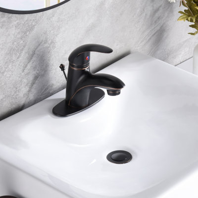 Nita Vantage Single-Handle Deck-Mount Lavatory Bathroom Sink Faucet with Drain Assembly