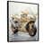 Black Floater Framed
