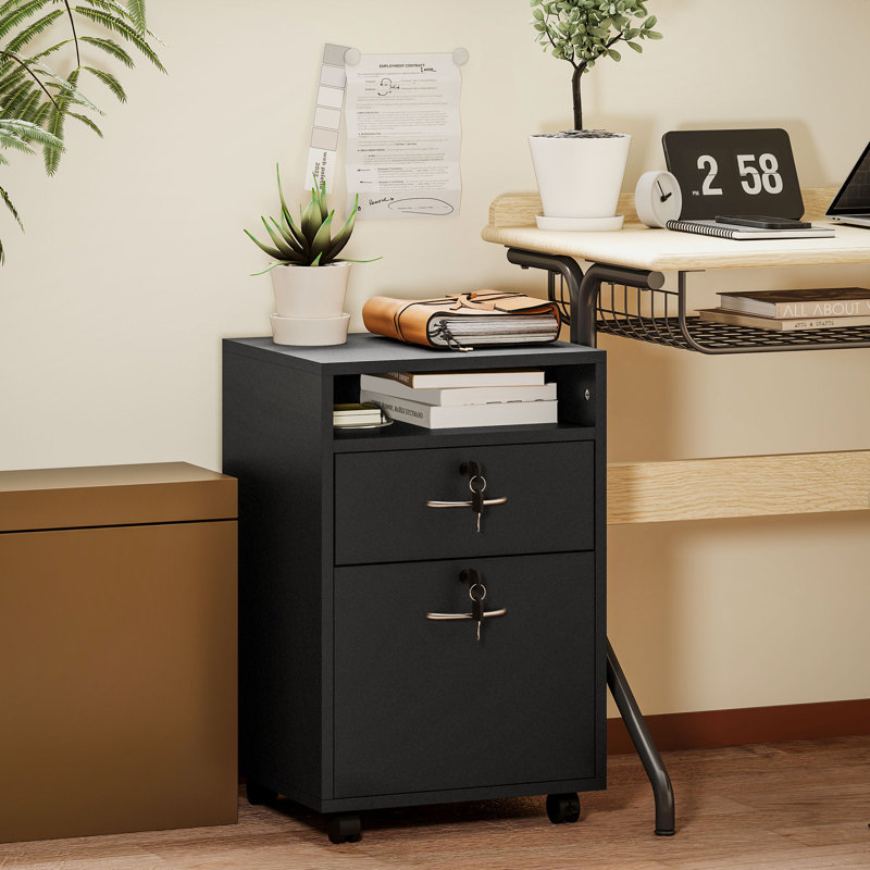 Savka 1 Drawer Filing Cabinet