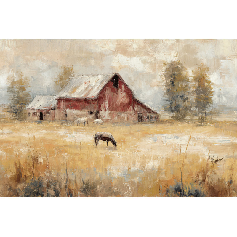 Art mural sur toile pastel pastel, 32"H x 48"W x 1.5"D