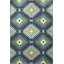 Tapis décoratif multicolore à motif traditionnel lavable à la machine-119099264