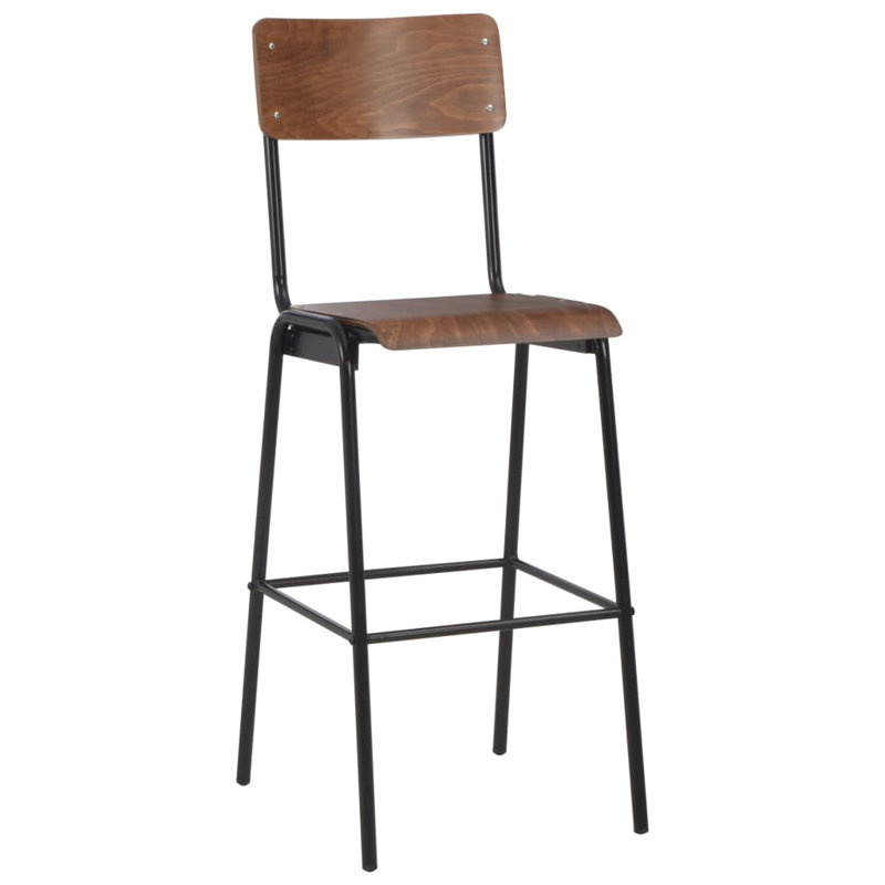 Popa Dining Set, Brown, 4