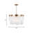 Ainsley 6 - Light Dimmable Tiered Chandelier-774184924-774184925-774199872