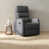 Dark Gray Linen Blend