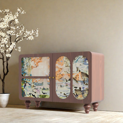 Armoire de rangement American Abstract Line