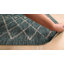 Tapis d'intérieur / extérieur oriental sarcelle / kaki Hongming-909030873