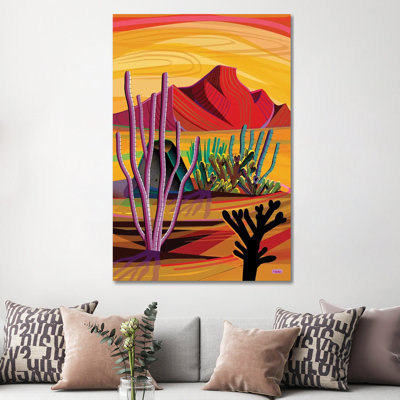 «Love Mountain» par Charles Harker - photographie sur toile tendue