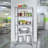 Durable 5-Tier NSF-Certified Steel Shelving with Wheels-1831095990-1831095978