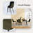 Creekmore Currin 5 Pieces Dining Table Set with Industrial Edge Design Dining Table and 4 Chairs Set for Kitchen Dining Room-957211856-957211863
