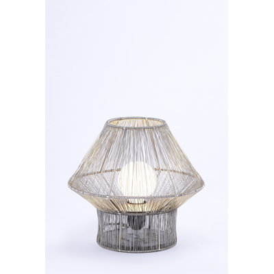 Lampe câblée en fer