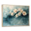 Hiver bleu aquarelle pivoines élégance II - pivoines, art mural-1326720361-1102751315