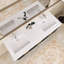 Meuble-lavabo double 60 po avec comptoir en marbre 60 po-2137277495