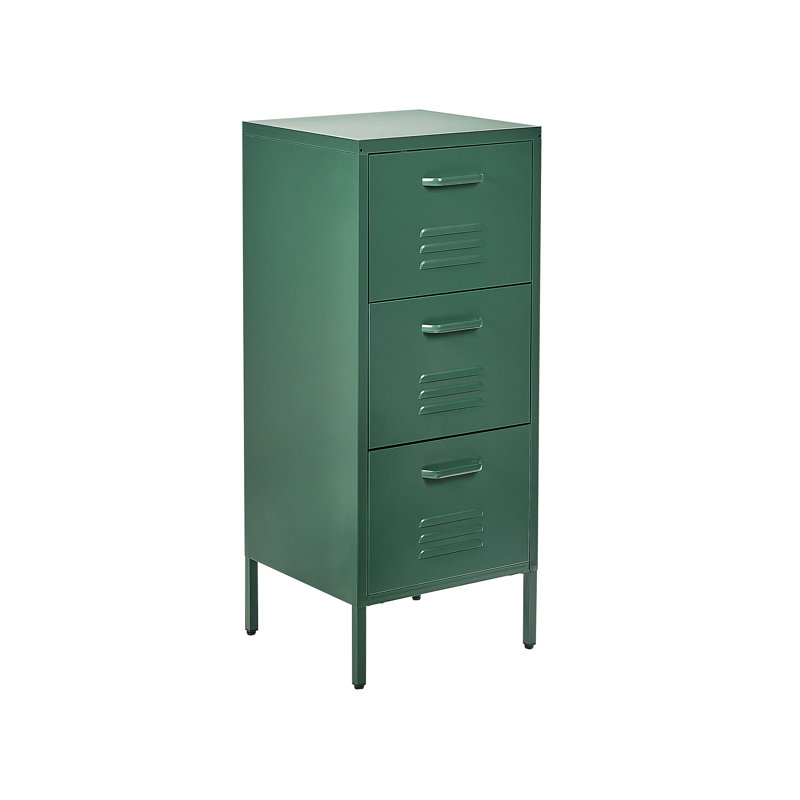 Heroux 3 Drawer Filing Cabinet