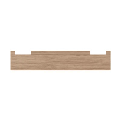 Sinber Redondo Oak Wall Filler Panel, 3" W x 42" H