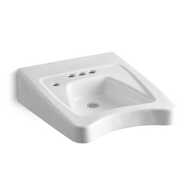 Morningside Ceramic 20" Wall Mount Bathroom Sink