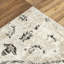 Tapis géométrique blanc / beige / gris-70889326