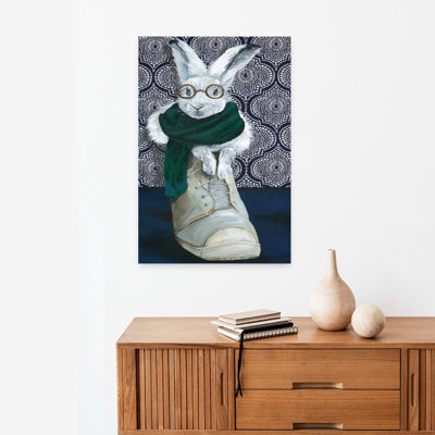 Bunny bottes 2 fantaisiste, lapin, art forestier contemporain