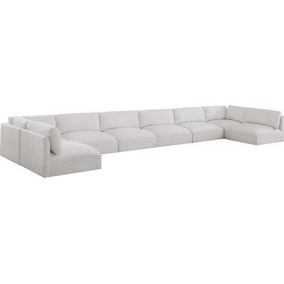 Ishu 8 - Piece Upholstered Sectional