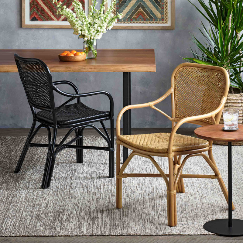 Chaise d'appoint l 25,6 po Asheboro, Noir
