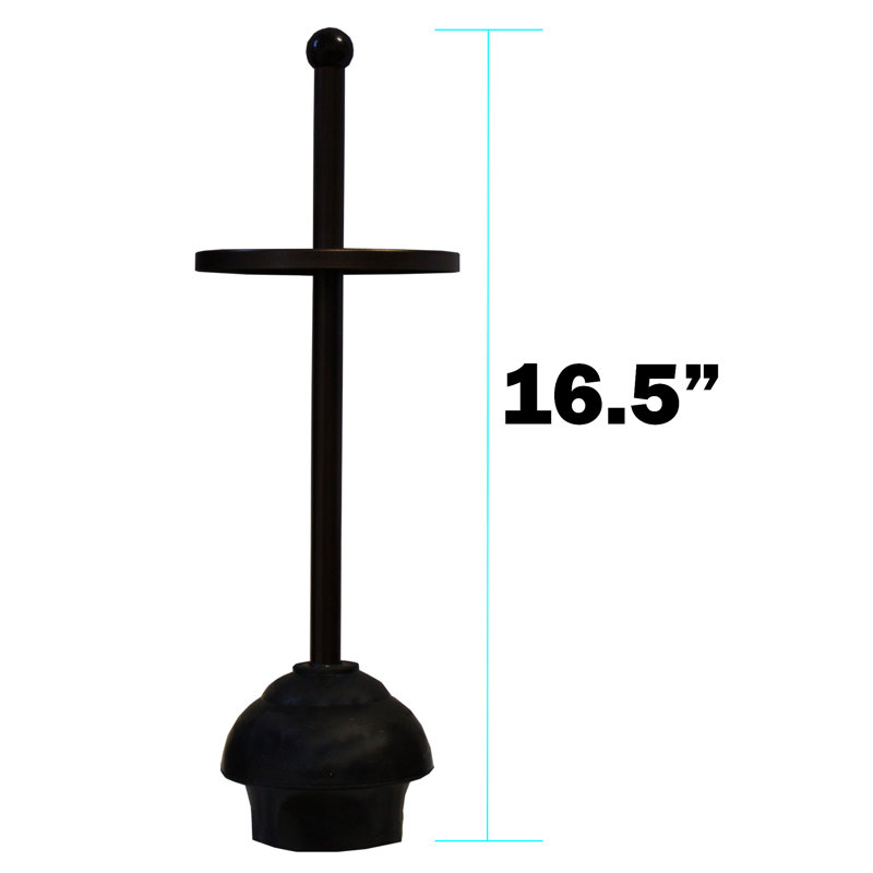 Blue Donuts Metal Plunger