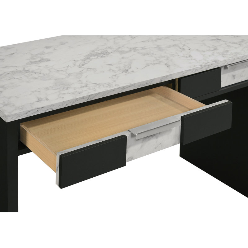 Bureau moderne 1pc, Noir