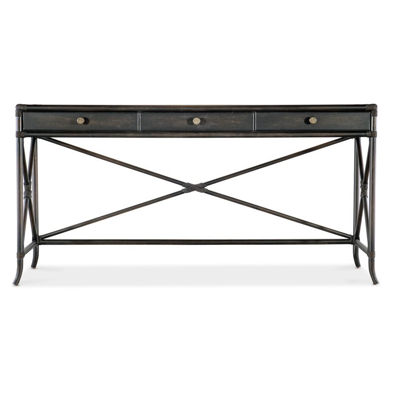 Bellmont 73.5" Pole Console, Black Sand