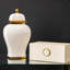 Ervine Ceramic Ginger Jar with Lid for Living Room, Luxury Home Decor-1437589416