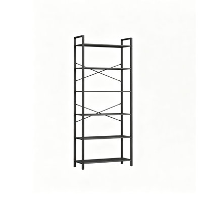 186 cm H x 80 cm W Steel Standard Bookcase