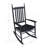Wooden Porch Rocker Chair  BLACK, Without Mat-293719178