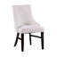 Chaise avec accoudoirs style transitionnel 2 pièces