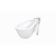 Baignoire de trempage autoportante en acrylique 68 po. X 31 po. Soho-50901447
