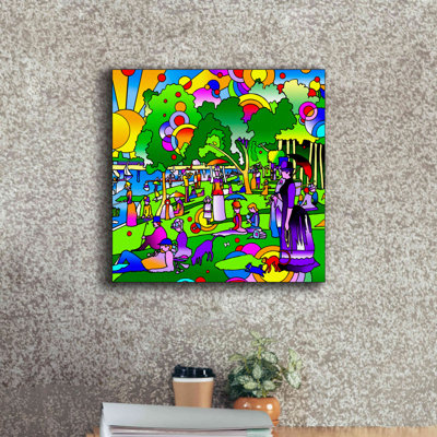 «Grande Jatte» par Howie Green, art mural sur toile