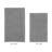 Moriceau 100% Cotton 2370 GSM Tufted Reversible 2-Piece Bath Rug Set – Ultra Soft, Highly Absorbent, Machine Washable, OEKO-TEX Certified, Ideal for Shower, Bathtub & Vanity, Gray-91660752-75206914