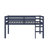 Twin Loft Bed With Guardrails And Ladder-721587309