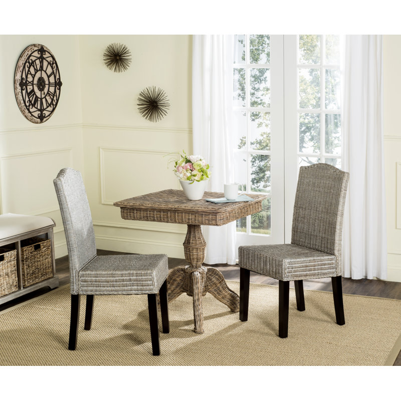 Hutto 18.8'' H Pine Side Chair, Antique Gray