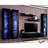 Aubrea 120" Modern Floating Wall Mounted Entertainment Center with 16-Color LED Lighting, High Gloss Finish-1732890101