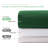 Sulmy Solid Color Shower Curtain with 12 Stainless Steel Hooks Included-411974923-411974922