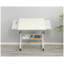 1500 Piece Jigsaw Puzzle Table with 4 Storage Trays - Adjustable Height & Angle Adult Puzzle Board for Home Gift (White)