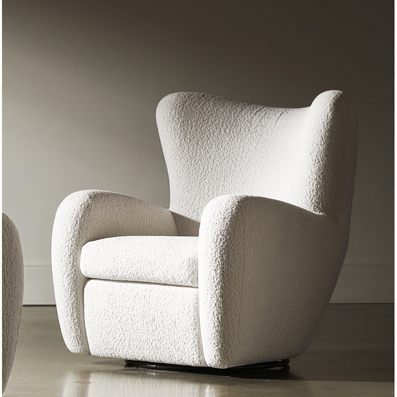 Silvi Swivel Balloon Chair, White