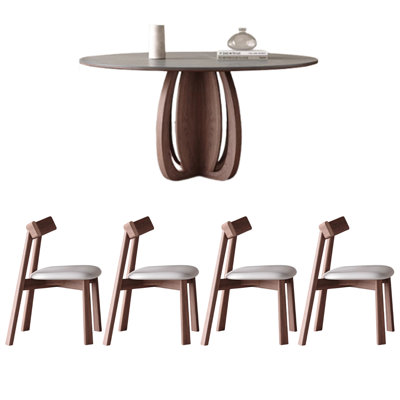 Ancient charm dining table and chair