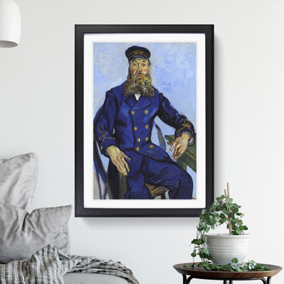 The Postman Joseph Roulin by Vincent Van Gogh - Picture Frame Painting