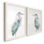 Blue Heron I - ensemble de 2 reproductions d'art sur toile encadrées-595298011-595298008