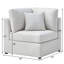Chaise de coin Chauncy - ivoire-1260030202