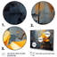 «Tropicale jaune et gris» - art mural abstrait Collages-1909437295-1909437280