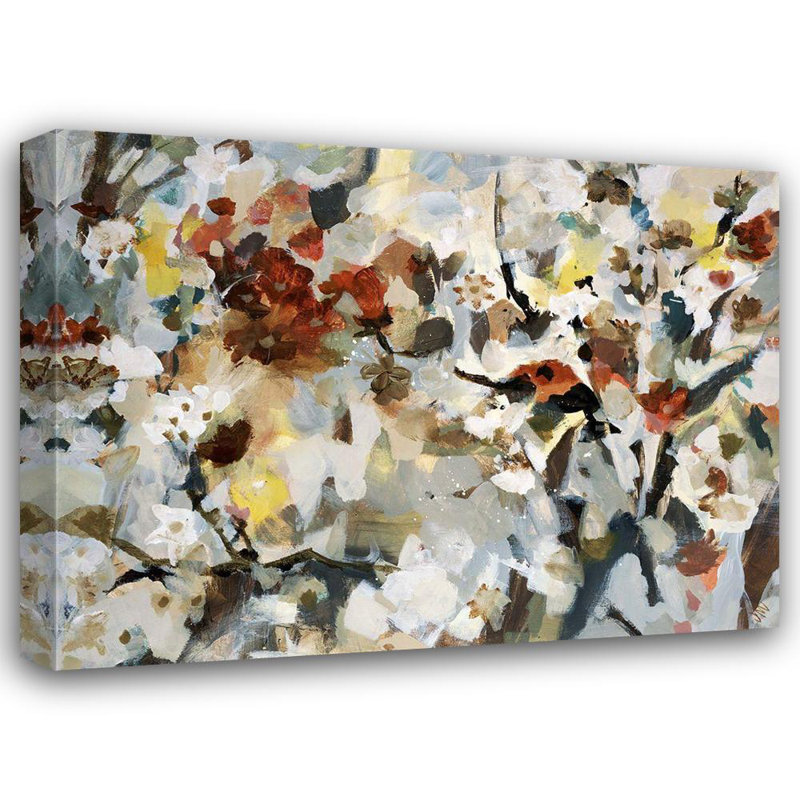 «Lark Manor ™ Maas, Jodi Gallery, art sur toile tendue: Floweresque II, H 36 po x l 47 po
