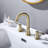 Widespread 2-handle Bathroom Faucet with Drain Assembly-102902842