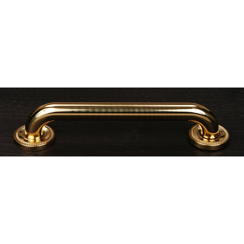 Grab Bar, 42" W, Polished Brass