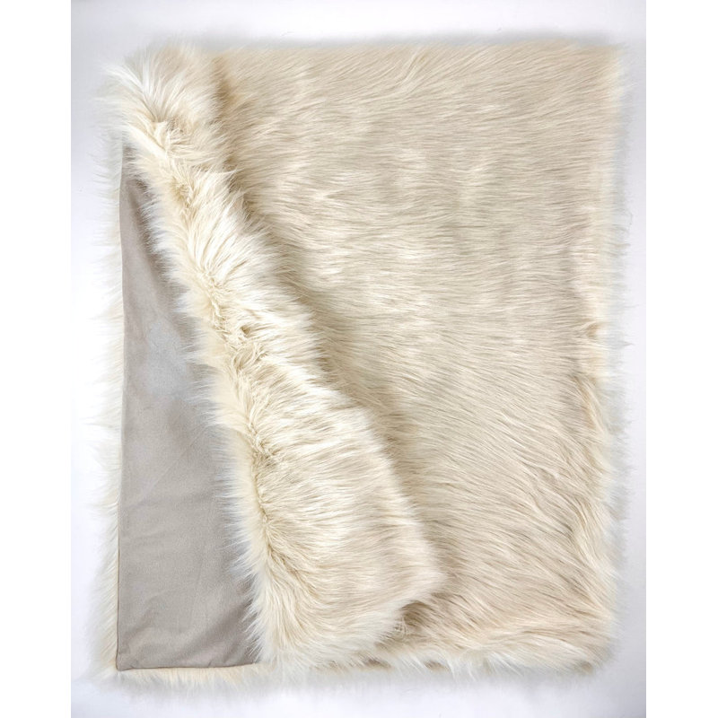 Throw Blanket, Queen/King, Beige