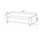 Banc rembourré beige-1939921124